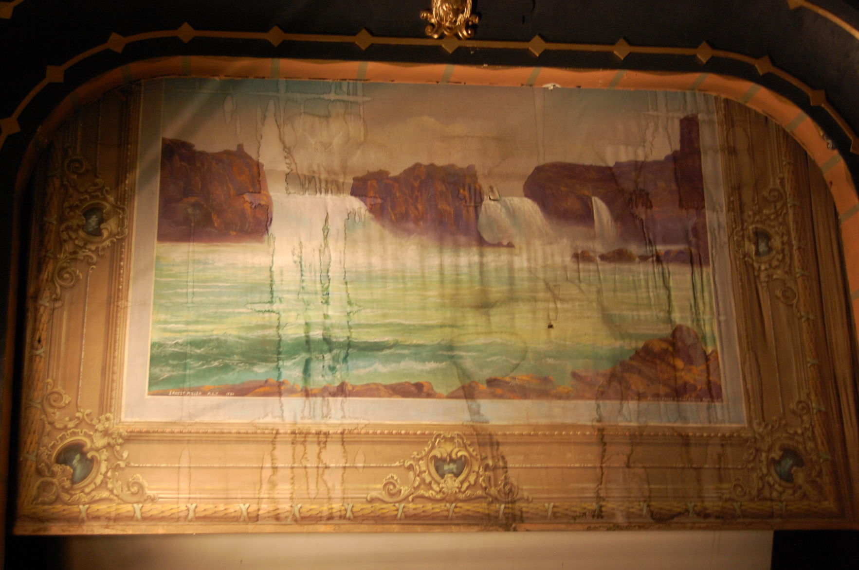 Stage backdrop